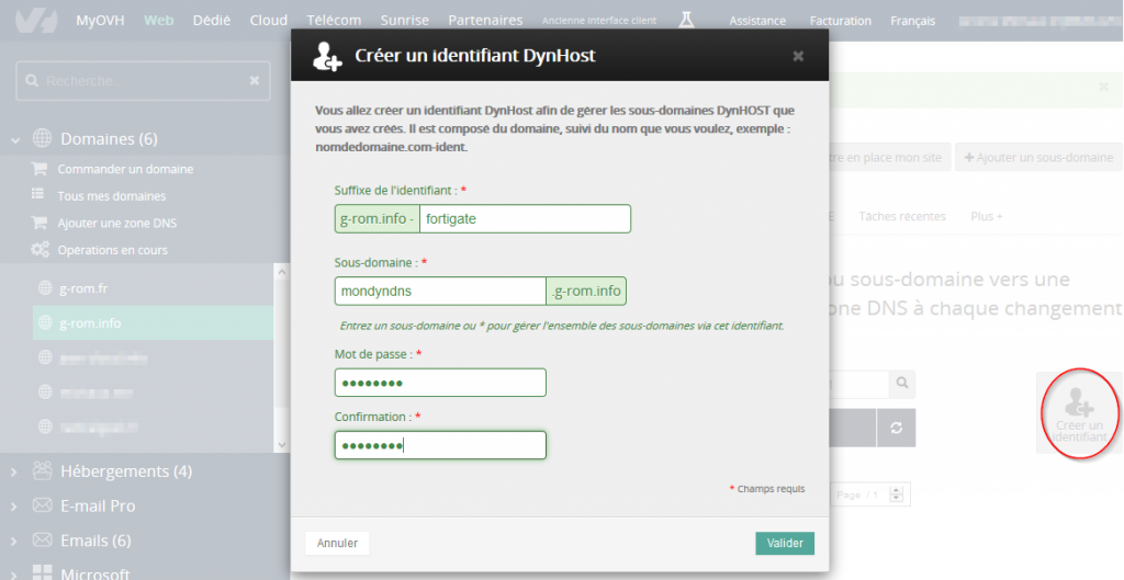 Utiliser le service DynDNS d’OVH avec un Fortigate Blog de GRom